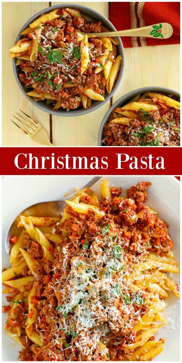 Christmas Pasta Recipe Girl