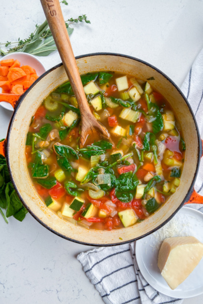 Tuscan Vegetable Soup Recipe Girl