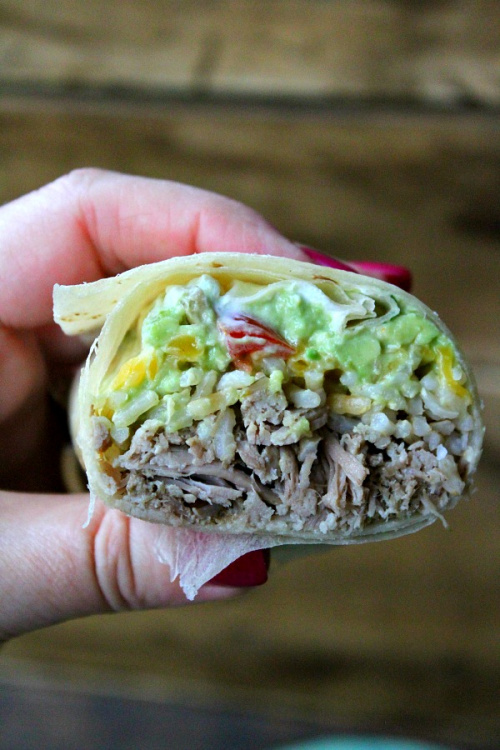 Slow Cooker Carnitas Burritos Recipe Girl