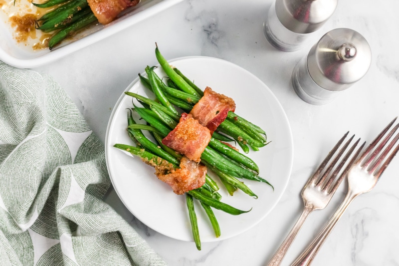 Bacon Wrapped Green Beans Recipe Girl