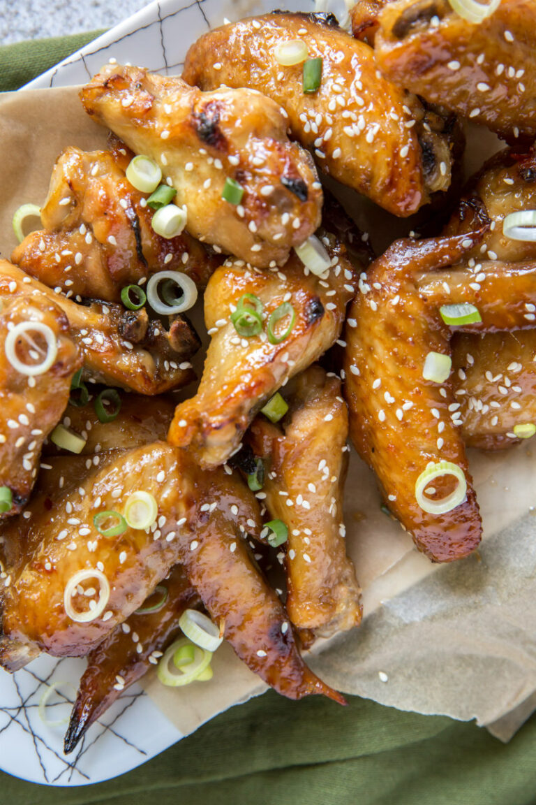 Sweet Chili Glazed Chicken Wings - Recipe Girl