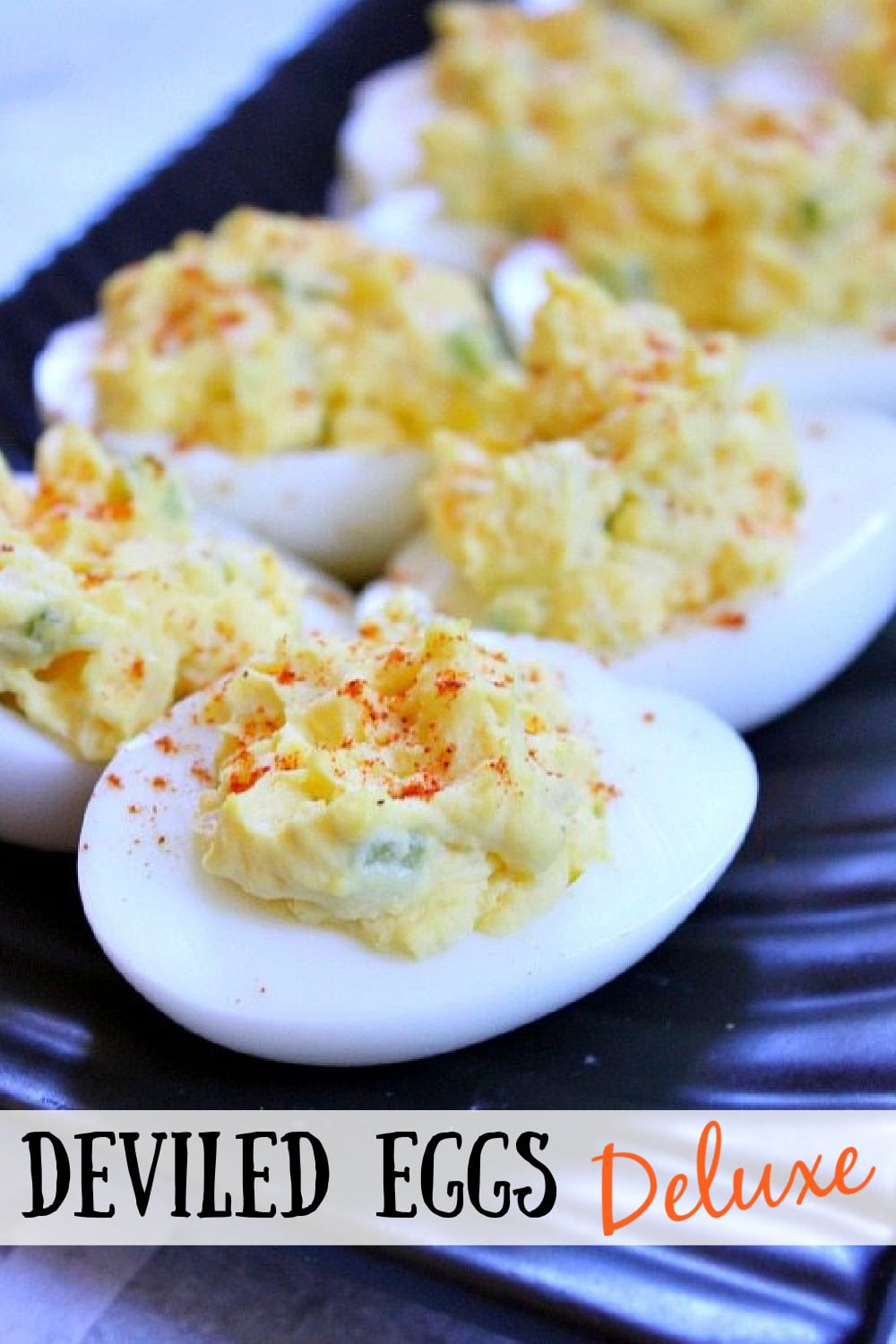 Deviled Eggs Deluxe - Recipe Girl