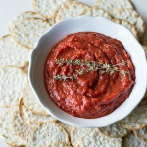 Roasted Sweet Red Pepper Spread