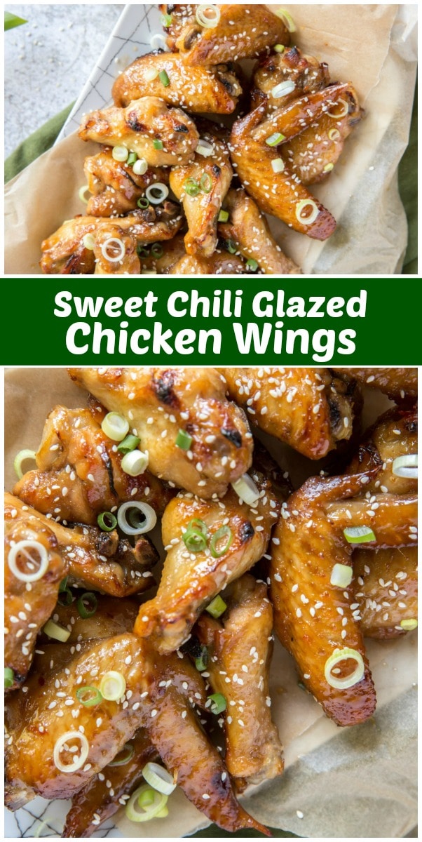 Sweet Chili Glazed Chicken Wings - Recipe Girl