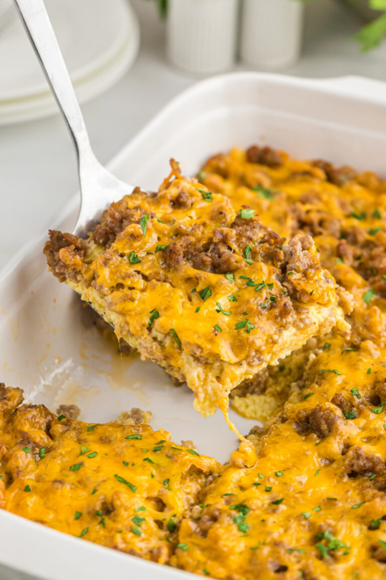 Easy Sausage Breakfast Casserole Recipe Girl