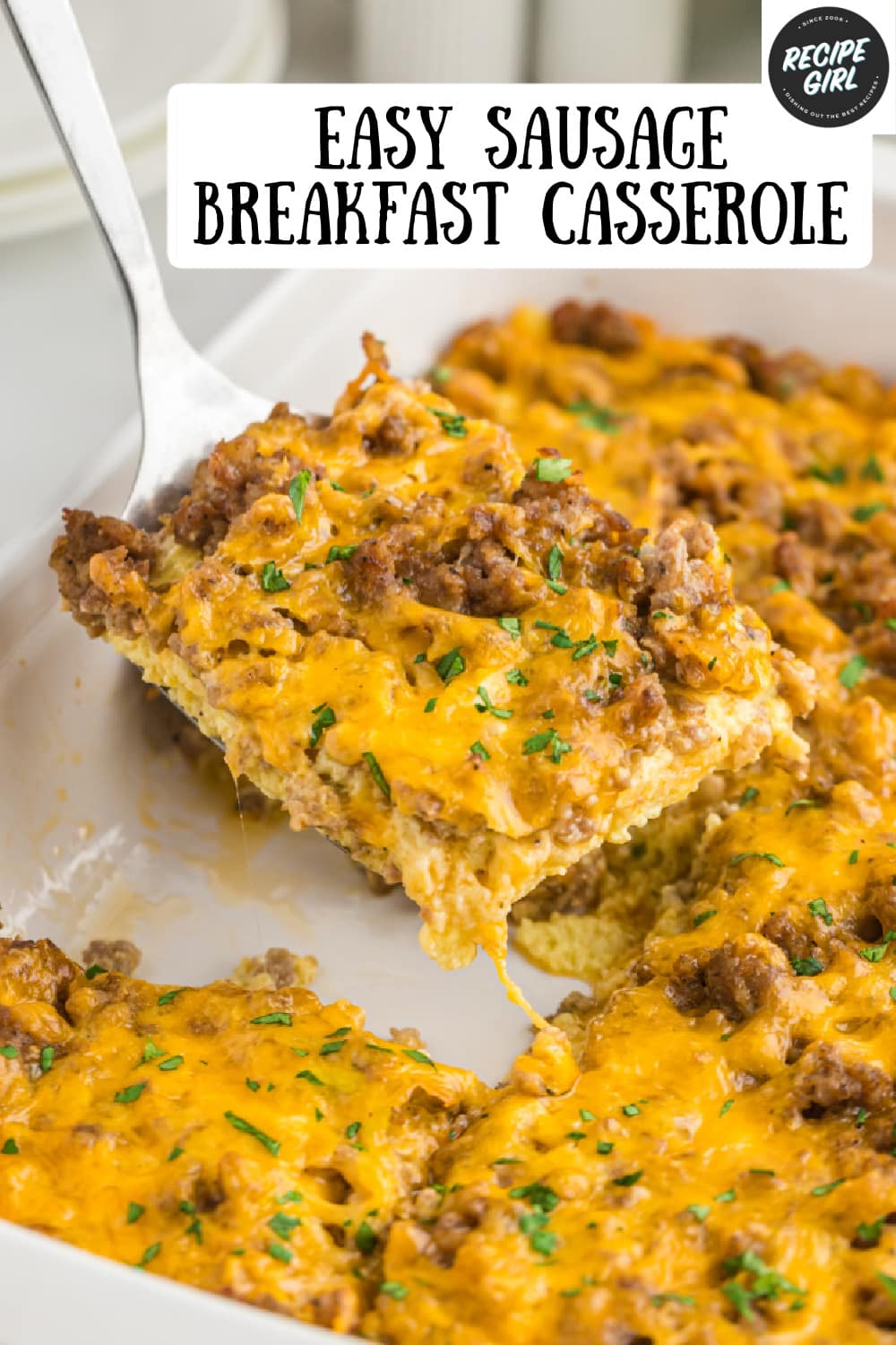 Easy Sausage Breakfast Casserole - Recipe Girl