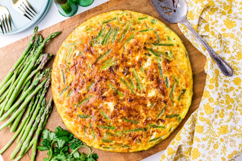 Spring Vegetable and Potato Frittata - Recipe Girl