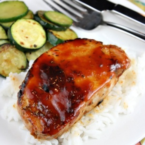 Barbecued Pork Chops