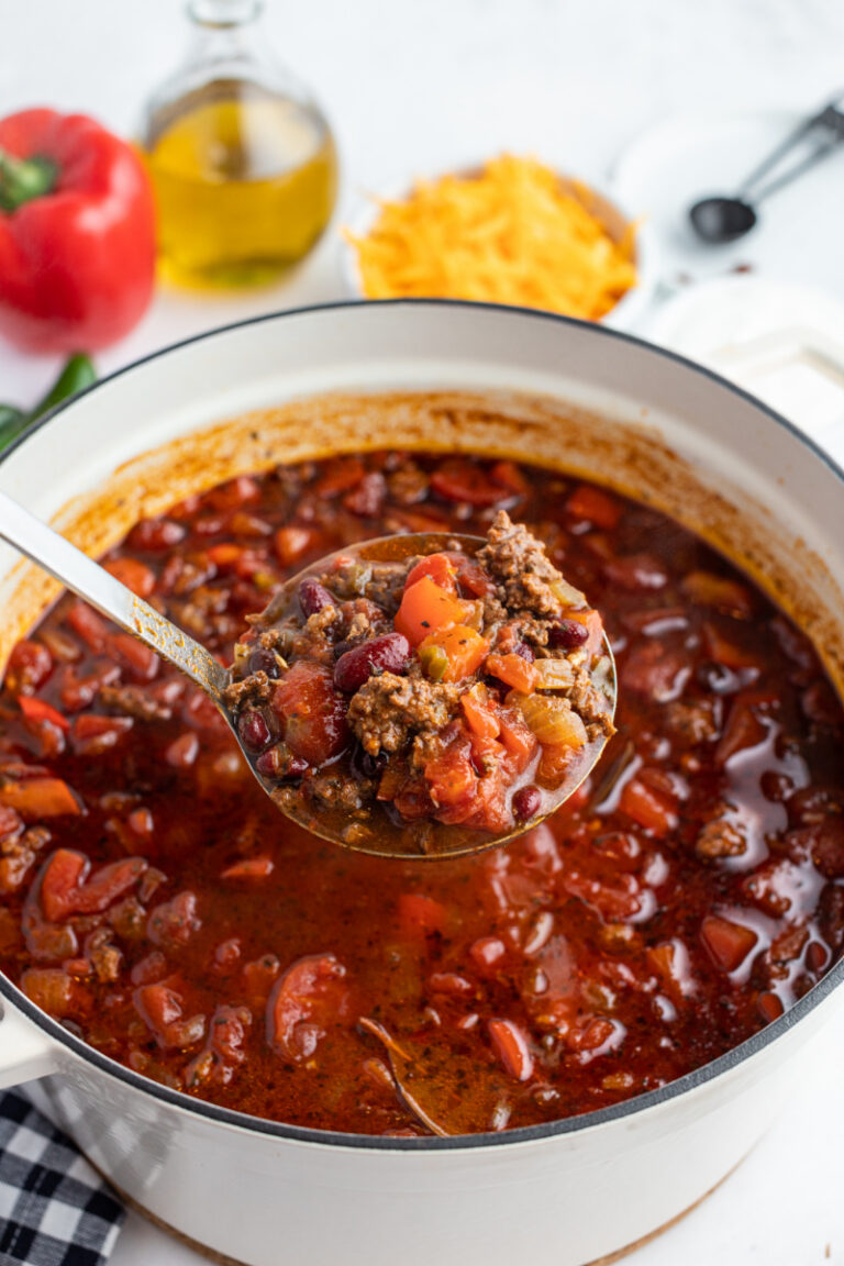 Beef and Bean Chili - Recipe Girl