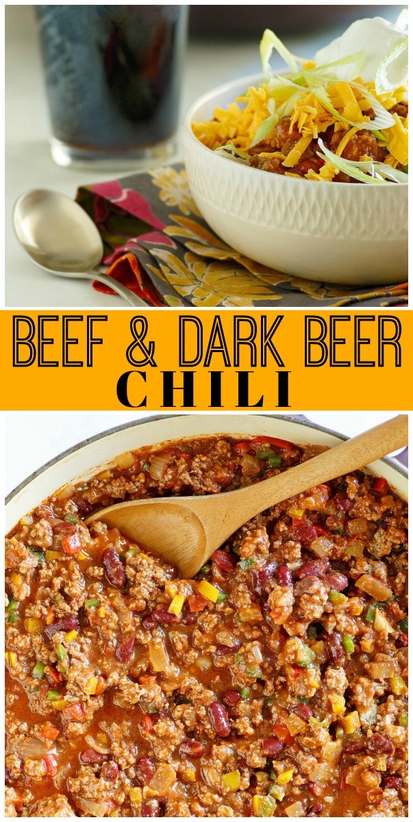 Beef and Dark Beer Chili - Recipe Girl