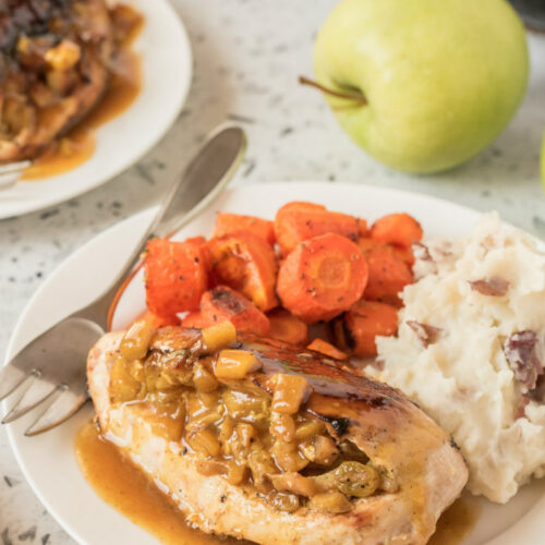 Chicken Breasts with Curried Apple Stuffing - Recipe Girl