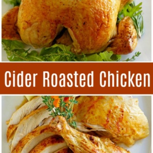 Cider Roasted Chicken - Recipe Girl