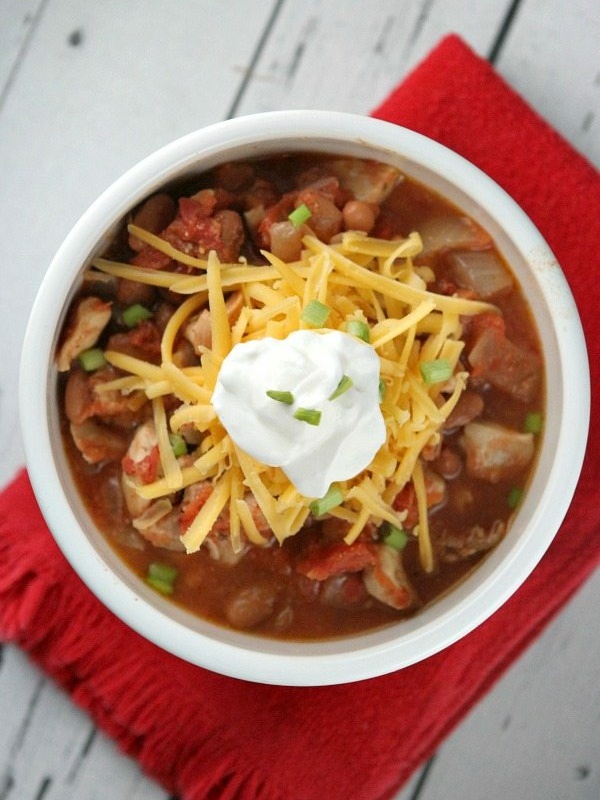 Fiery Chicken Chili