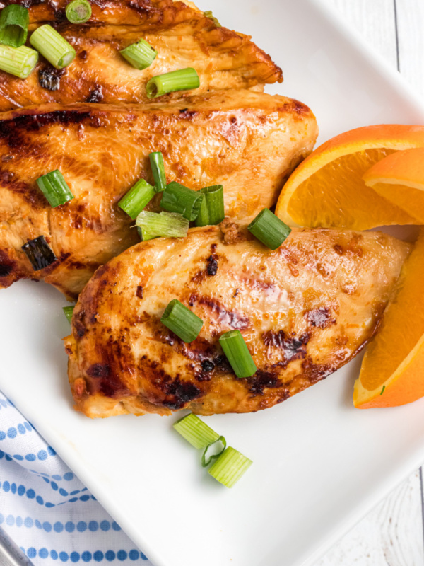 grilled citrus garlic chicken