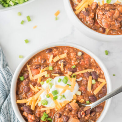 Mexican Black Bean and Sausage Chili - Recipe Girl