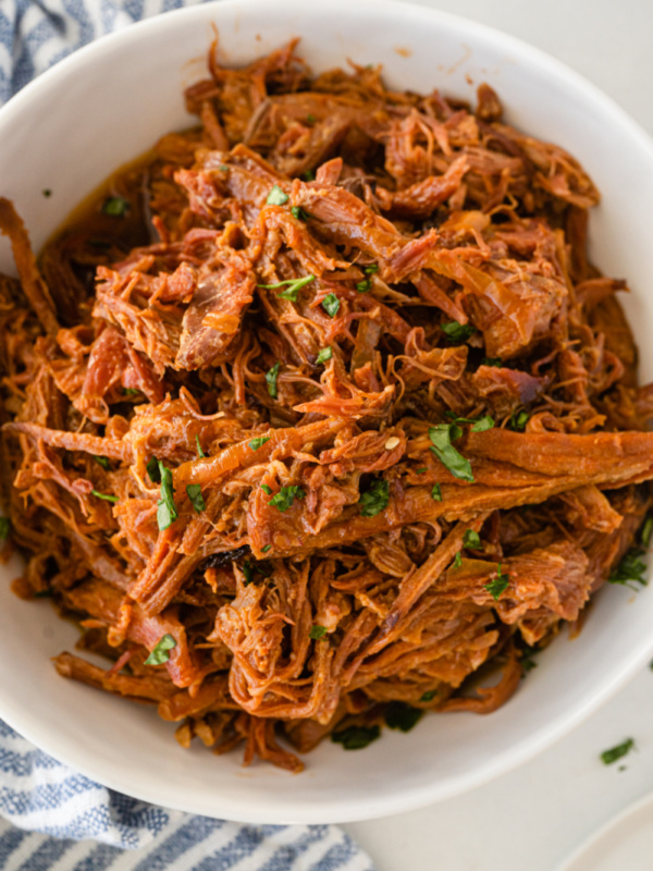 bowl of pulled pork