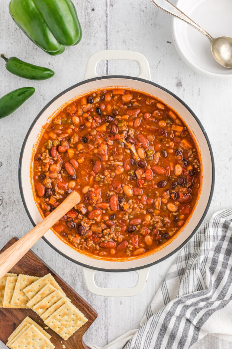 Three Bean And Beef Chili Recipe Girl