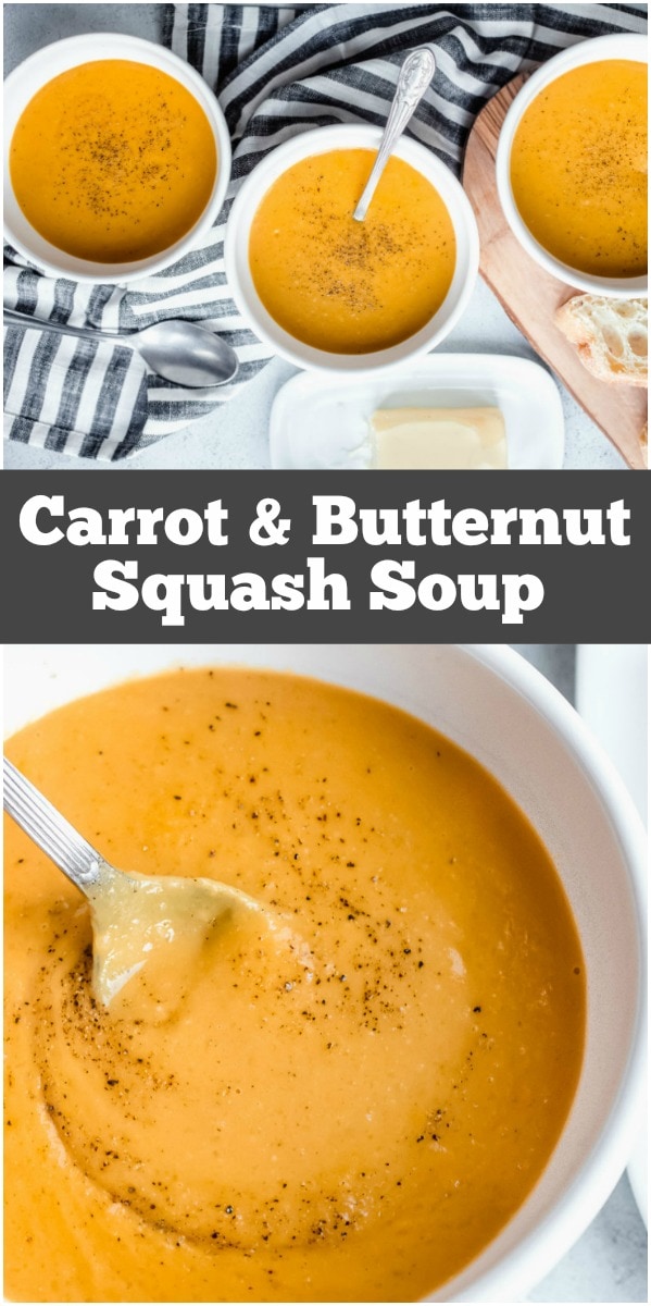 Carrot and Butternut Squash Soup - Recipe Girl