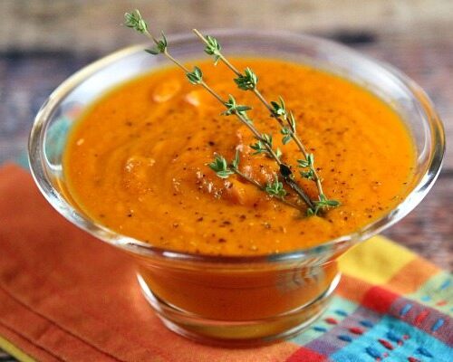 Carrot Soup  The Mediterranean Dish