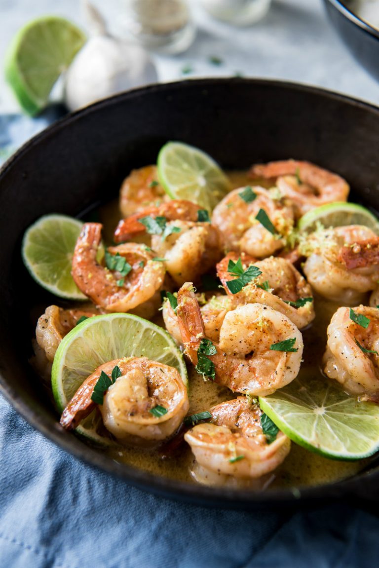 Garlic Lime Shrimp - Recipe Girl