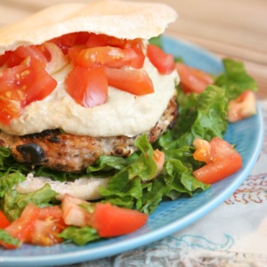 Greek Turkey Burgers