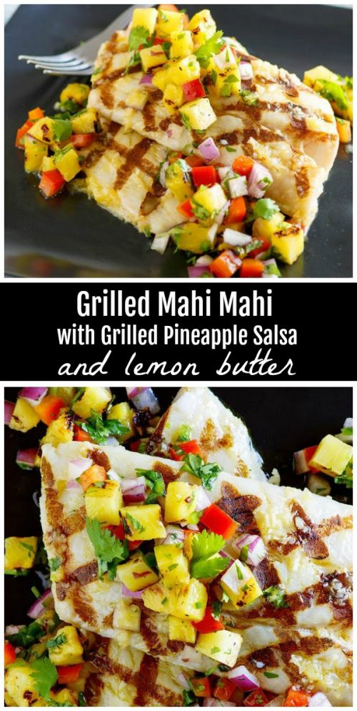 Grilled Mahi Mahi with Pineapple Salsa - Recipe Girl