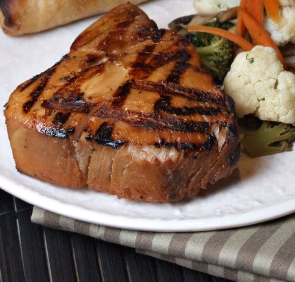 Maple Soy Grilled Tuna - Recipe Girl