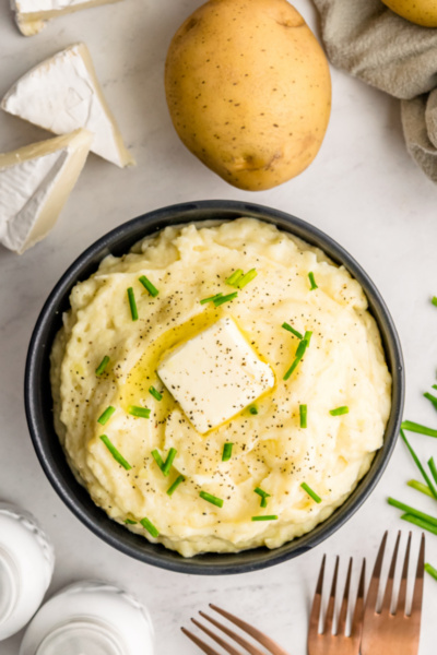 Camembert Mashed Potatoes - Recipe Girl