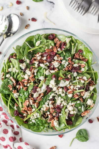 Spinach and Endive Salad - Recipe Girl