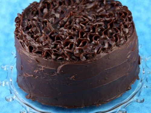 Double Decker Chocolate Cake - Teri-Ann Carty