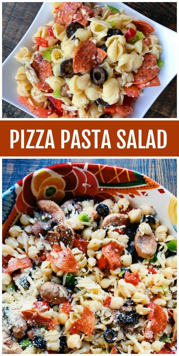 Pizza Pasta Salad Recipe Girl