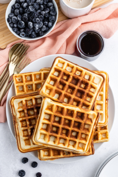 Sweet Milk Waffles - Recipe Girl