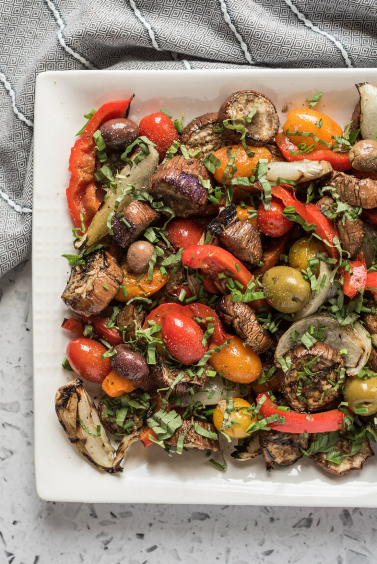 Grilled Vegetable Salad - Recipe Girl