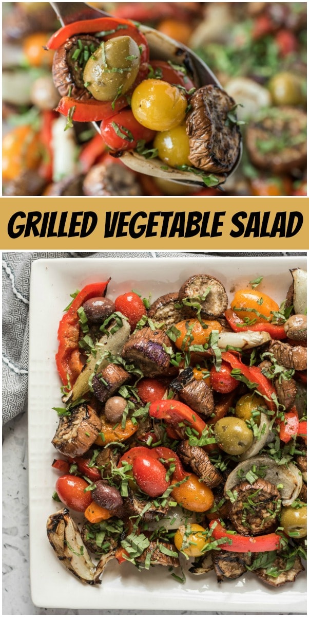 Grilled Vegetable Salad - Recipe Girl