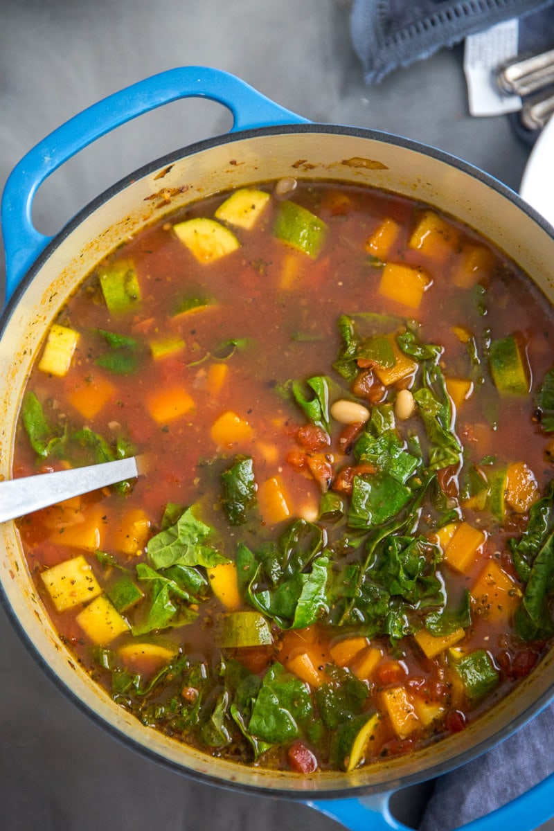Italian Vegetable Soup - Recipe Girl