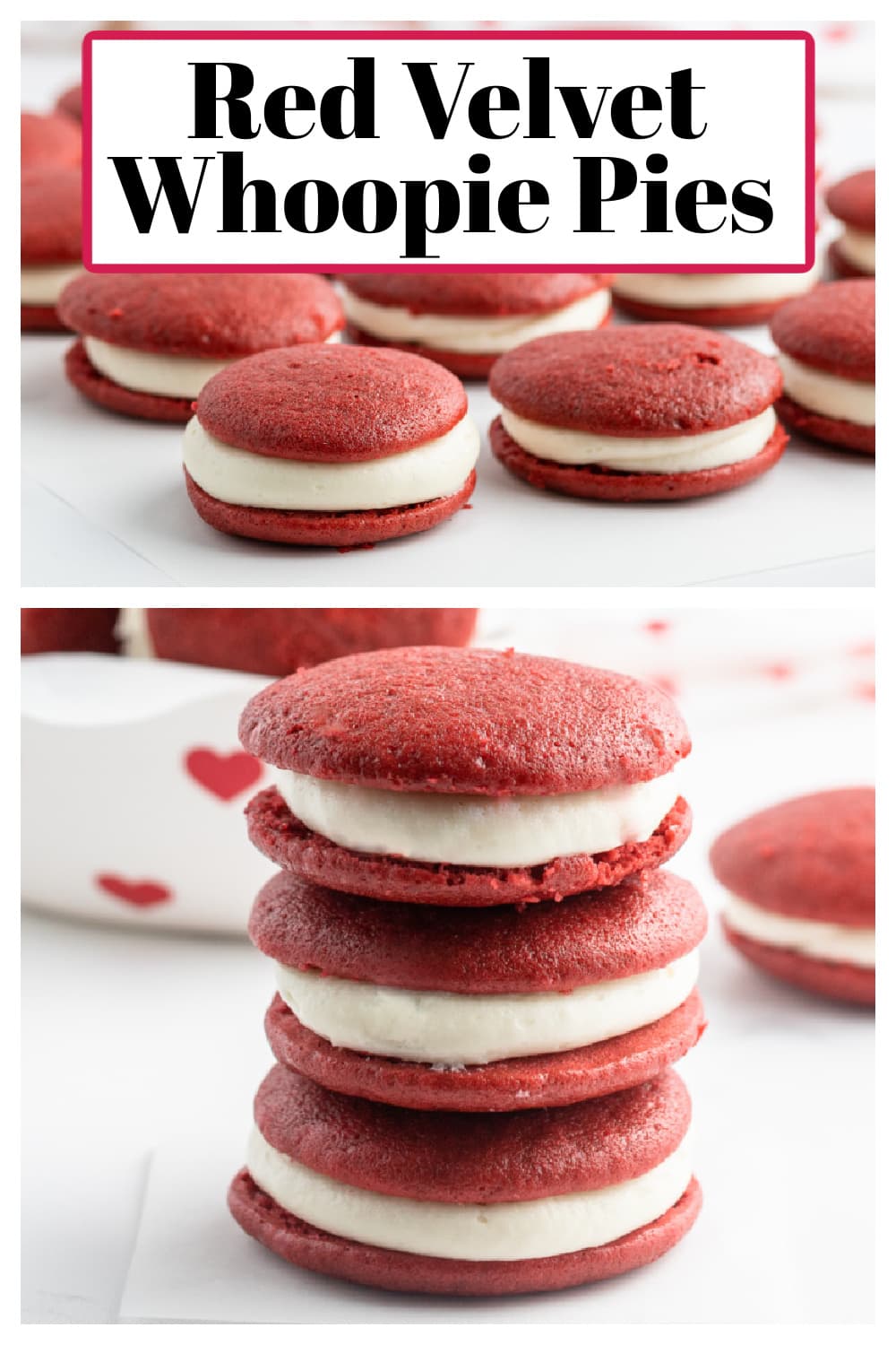 Red Velvet Whoopie Pies Recipe Girl 