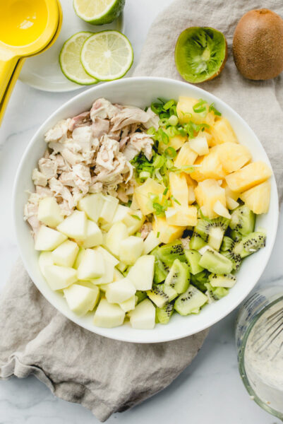 Roasted Chicken Salad with Creamy Lime Dressing - Recipe Girl