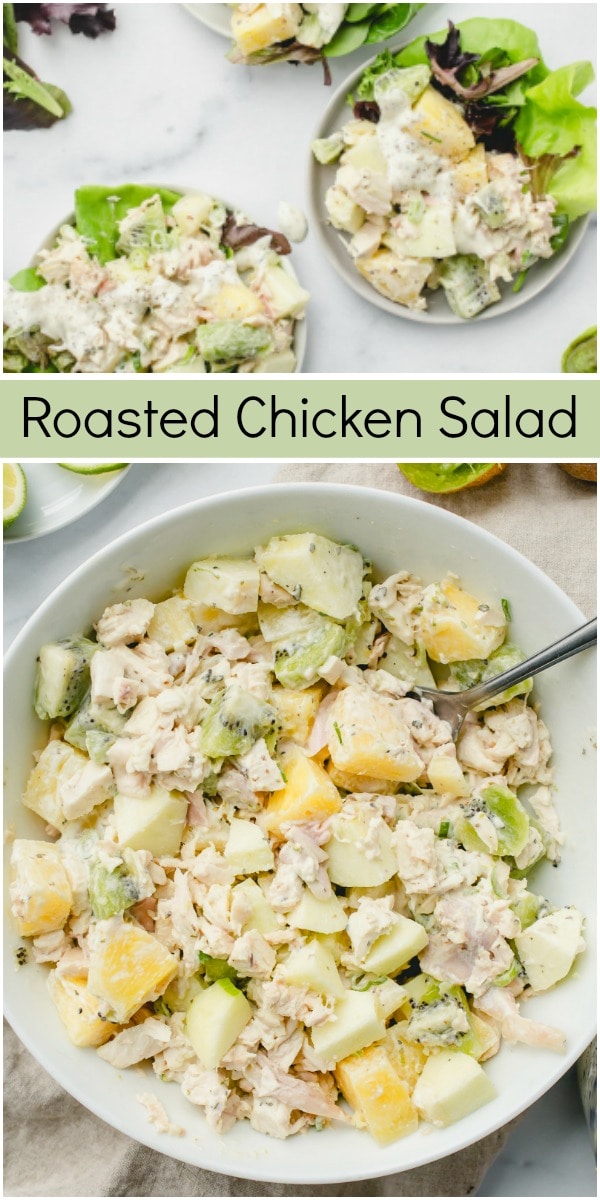 Roasted Chicken Salad with Creamy Lime Dressing - Recipe Girl