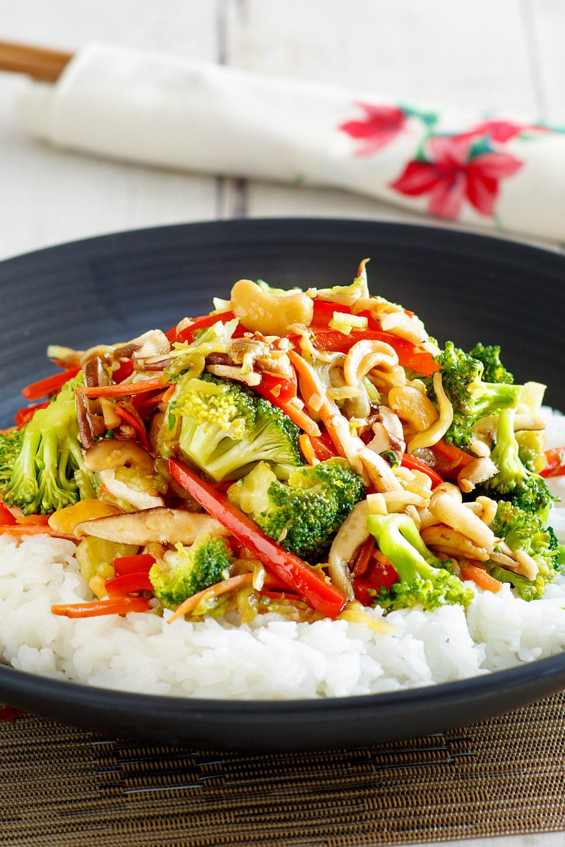 Asian Vegetable Stir Fry - Recipe Girl