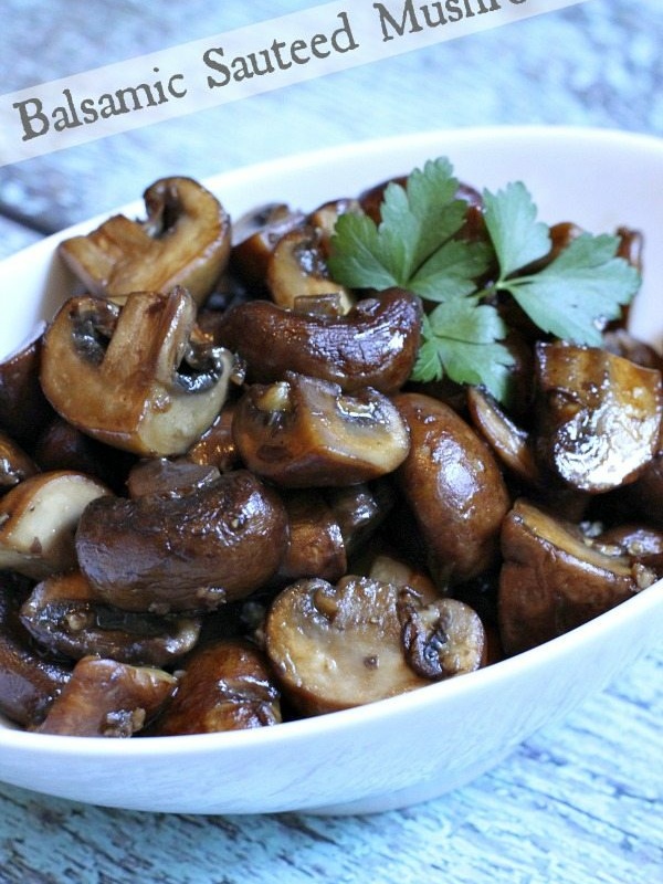 Balsamic Sautéed Mushrooms