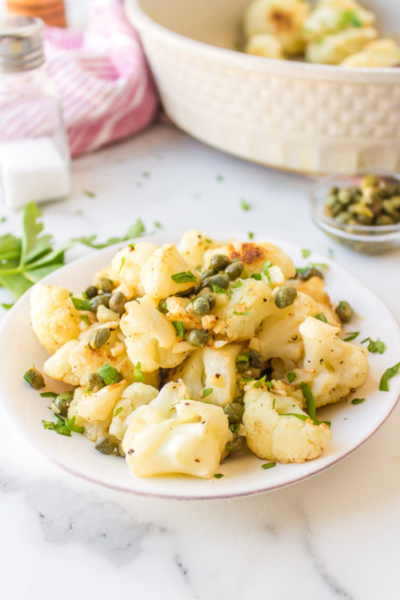 Cauliflower with Capers - Recipe Girl