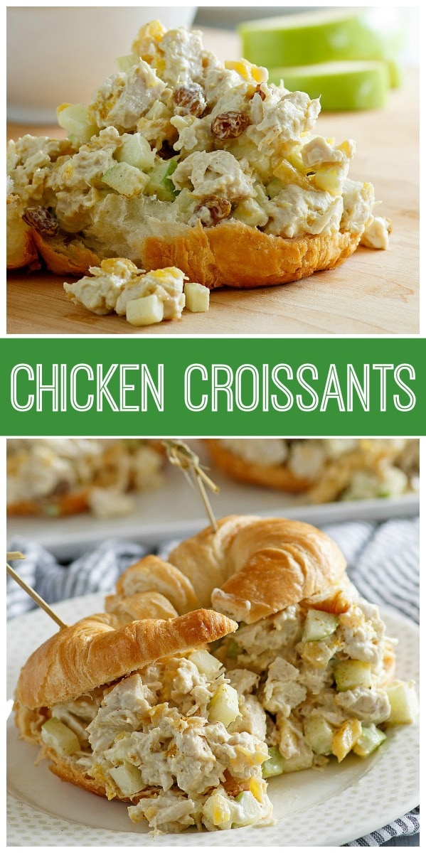 Chicken Croissants - Recipe Girl