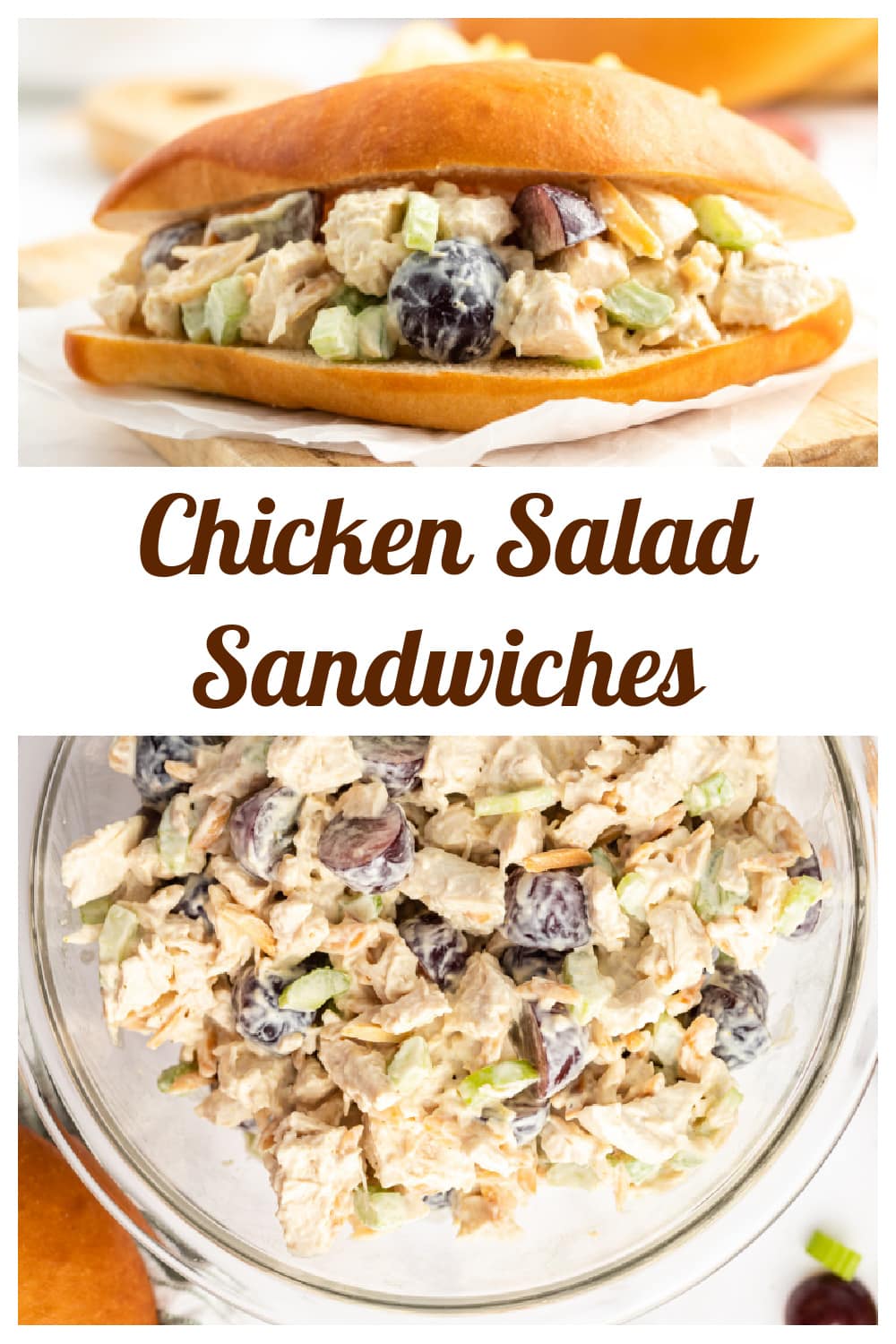 Chicken Salad Sandwiches - Recipe Girl