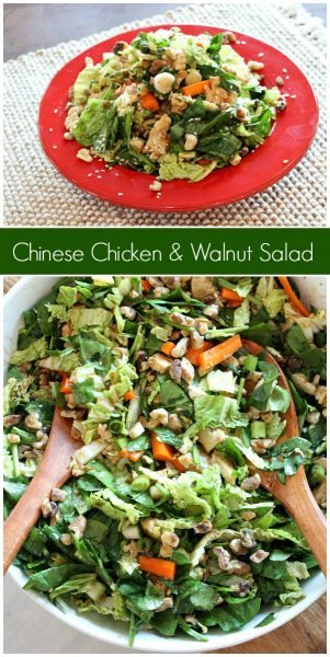Chinese Chicken and Walnut Salad - Recipe Girl