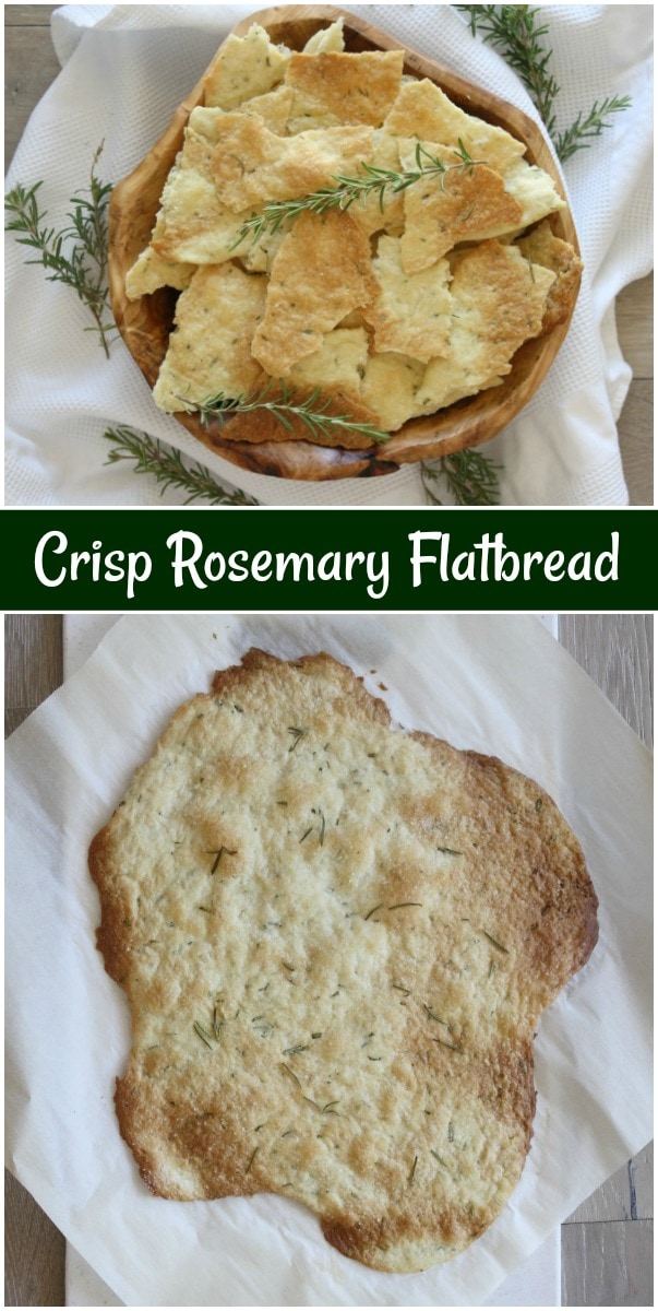 Crisp Rosemary Flatbread Recipe Girl