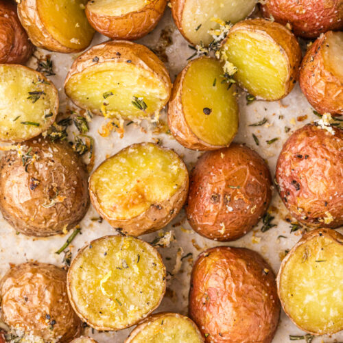 Lemon Salt Roasted Potatoes - Recipe Girl