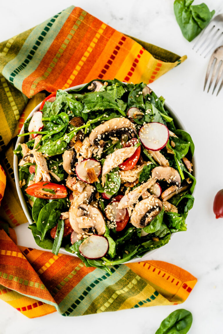 Mandarin Chicken Spinach Salad Recipe Girl 6222