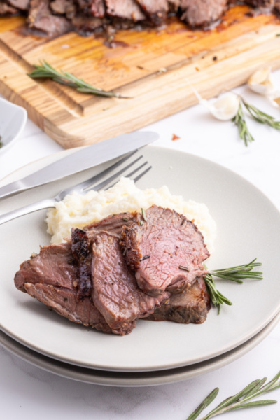 Rosemary And Garlic Leg Of Lamb Roast - Recipe Girl