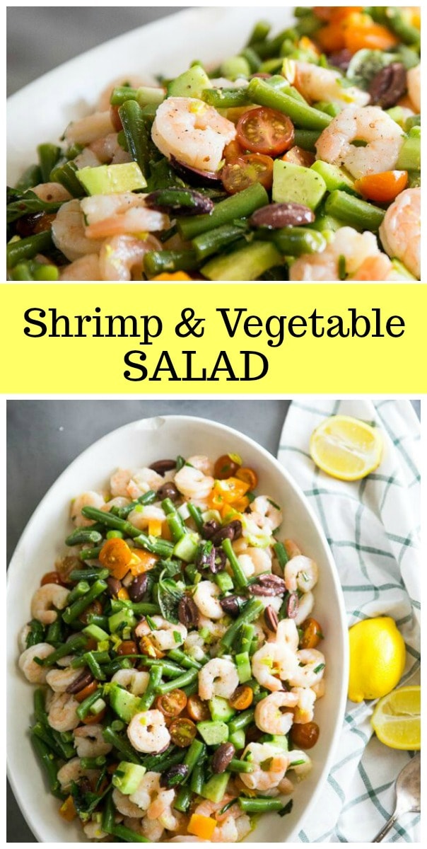 Shrimp and Vegetable Salad - Recipe Girl