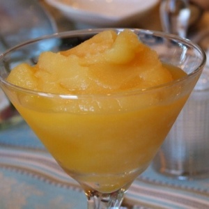 Spiced Fresh Orange and Honey Sorbet